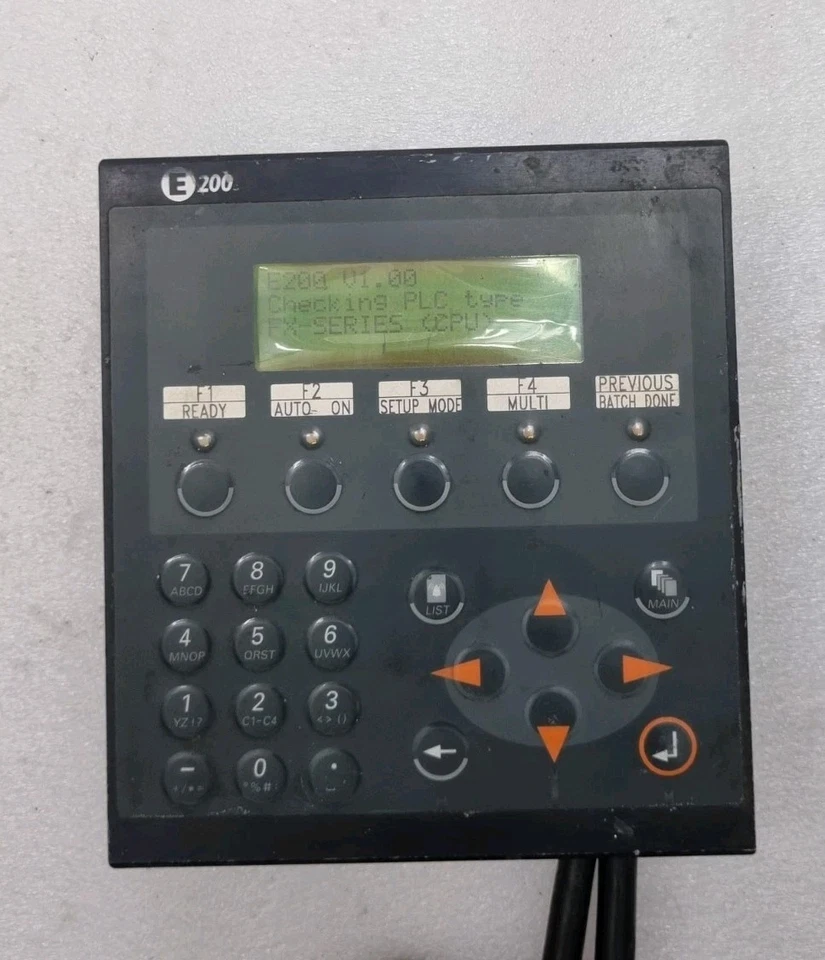 G&L Beijer Electronics MAC/MTA E200 24VDC Operator Interface (Button Not Work)